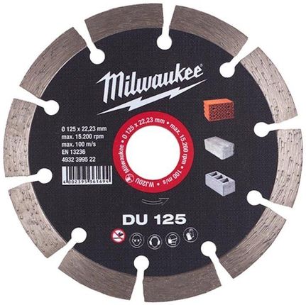 Milwaukee Tar.diam.125mm segment. du 4932399522.