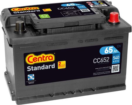 Centra Standard Cc652 12V65Ah 540A (P+)