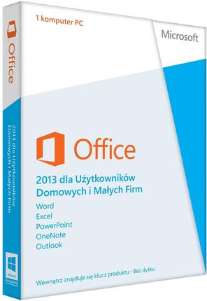Microsoft Office dla Użyt. Domowych i Małych Firm 2013 PL ESD 1 Użyt. Lic. Doż. (AAA-02683)