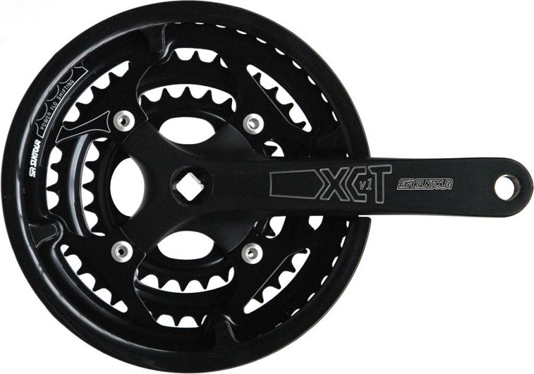 Groupe Sakae Suntour SX Pour Vélo - 165mm, 48/38/28t, Dérailleurs Avant/arrière - Occasion