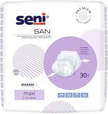 Zdjęcie Seni San Maxi Pieluchy anatomiczne 30 szt. - Mikołów