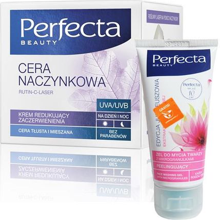 Krem Dax Cosmetics Perfecta Cera Naczynkowa redukujący zaczerwienienia do cery suchej na dzień i noc 50ml