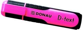 Donau Zakreślacz Fluorescencyjny D-Text Różowy Do7358001Pl-16