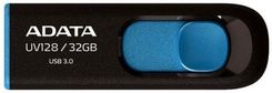 Zdjęcie Adata USB UV128 Classic 64GB Czarny/Niebieski (AUV12864GRBE) - Uniejów