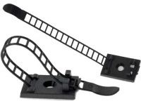 Mocowanie do kabli czarne - 10 sztuk po 64mm (59969B)