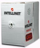 Intellinet kabel instalacyjny skrętka UTP 4x2 kat. 5e linka miedź karton 305m sz