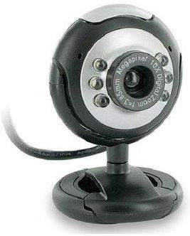 4World Kamera internetowa 2.0MP USB 2.0 z podświetleniem LED + mikrofon (7610)