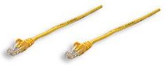 Intellinet kabel krosowy RJ45, snagless, kat. 5e UTP, 3m żółty - 100% miedź