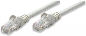 Intellinet kabel krosowy RJ45, snagless, kat. 5e UTP, 7,5m szary - 100% miedź