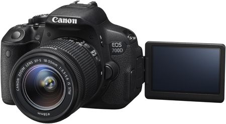 Canon EOS 700D Czarny + 18-135mm