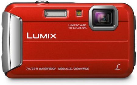 Aparat cyfrowy Panasonic Lumix DMC-FT25 Czerwony - Ceny i opinie