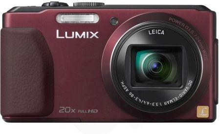 Aparat cyfrowy Panasonic Lumix DMC-Tz40 czerwony - Ceny i opinie