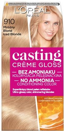 L'Oreal Paris Casting Creme Gloss Farba do włosów 910 Mroźny Blond