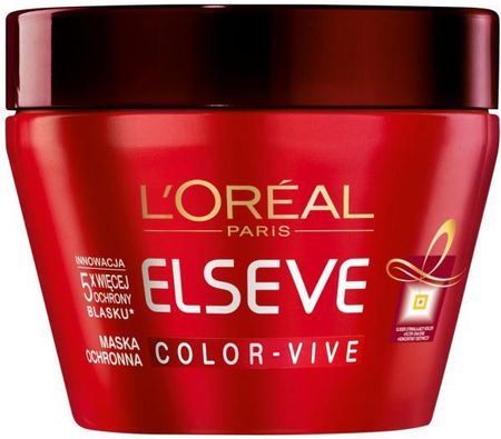 L'Oreal Elseve Color-Vive Maseczka Do Włosów Farbowanych 300Ml