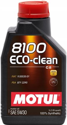 Motul 8100 Eco-Clean 5W30 C2 1l