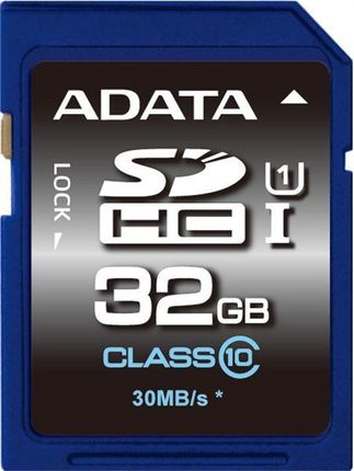 ADATA CARD SDHC 32GB Class 10 UHS-I (ASDH32GUICL10-R)