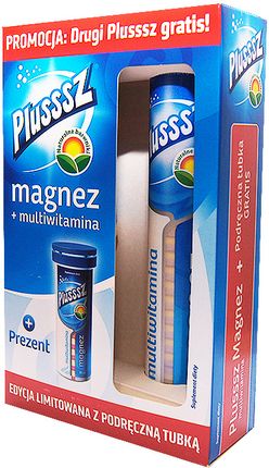 Tabletki Plusssz Magnez  +  Multiwitamina 24 szt.  +  10 szt.