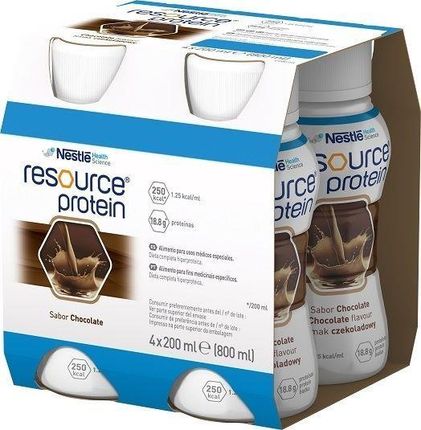 Nestle Resource Protein Czekoladowy 4x200ml