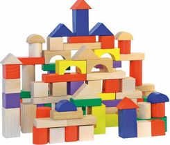 Zdjęcie Woody Woody Zestaw Klocków Z Wiaderkiem 100 Sztuk - Tychy