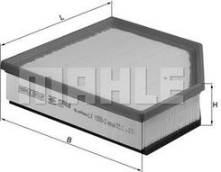 Knecht LX 1593/2 Filtro Aria Motore - Ricambio Originale MAHLE Per Volvo XC60, V70 - 4