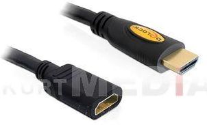 Delock przedłużacz HDMI AM -> HDMI AF V1.4, 3m,