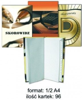 Grand Skorowidz 1/2 A4 96 Kartek 150-1189 Kw239