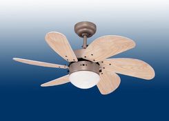 Zdjęcie WESTINGHOUSE Wentylator sufitowy TURBO SWIRL TITANIUM - Łowicz