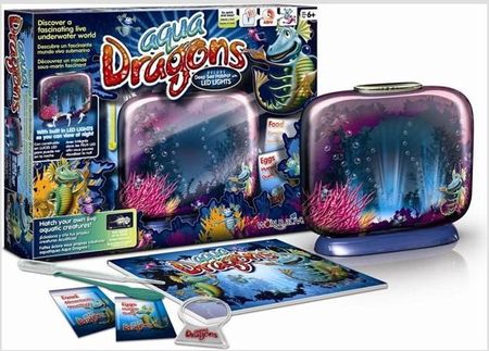 World Alive Zestaw Aqua Dragons Smoki Morskie W Akwarium Z Podświetleniem Led 4003
