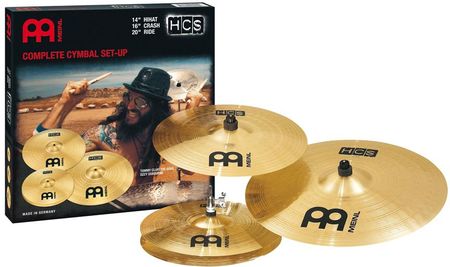 Meinl Complete Cymbal Set-Up HCS141620