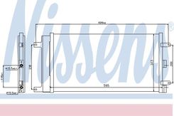 Zdjęcie Skraplacz, klimatyzacja NISSENS 940061 - Zakliczyn