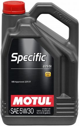 Motul Specific Mb 229.51 5W30 5L