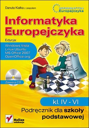Informatyka Europejczyka Podręcznik 4-6 z płytą CD