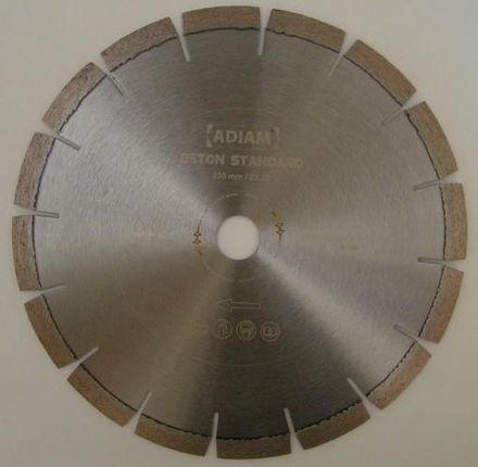 Adiam Tarcza diamentowa BETON STANDARD O350x20,0mm 109045