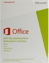 Zdjęcie Microsoft Office Home and Student 2013 32-bit (79G-03737) - Libiąż