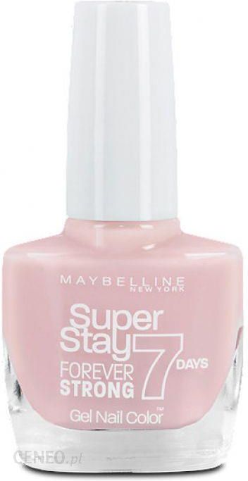 Maybelline Forever Strong lakier do 10ml paznokci i 286 Whisper - Opinie ceny na Pink odcień