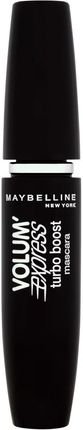 Maybelline New York Volum Express Turbo Boost tusz do rzęs Very Black 10 ml
