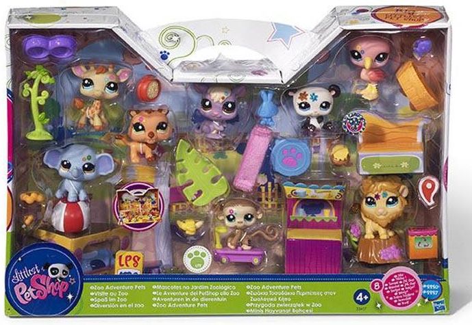 Hasbro Littlest Pet Shop Wesołe Zoo + 8 Zwierzątek - Ceny i opinie