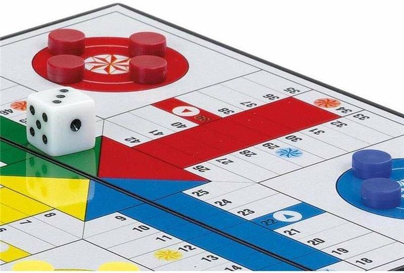 Spin Master Gioco Da Tavolo Chińczyk Podróżny - Versione Pop-Up, Classico Gioco Dell'Oca Cinese, Per 2-4 Giocatori, Dai 5 Anni In Su