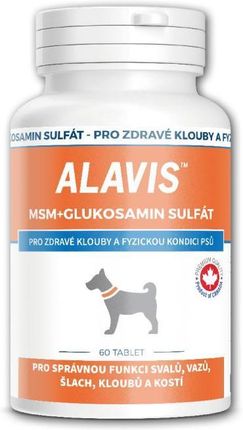 Alavis MSM + Siarczan Glukozaminy 60 tab.