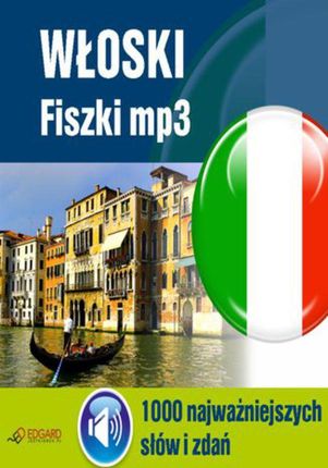 Włoski Fiszki mp3. 1000 najważniejszych słów i zdań - (Audiobook)