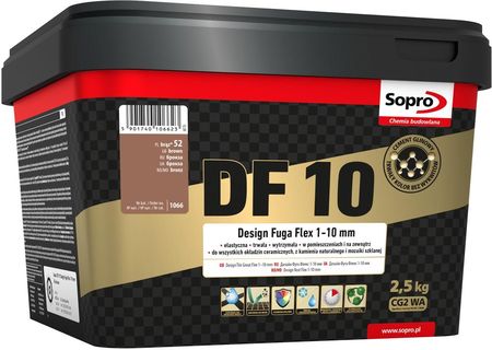 Sopro DF 10 1-10mm brąz 52 2,5kg