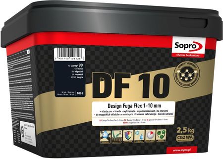 Sopro DF 10 1-10mm czarny 90 2,5kg