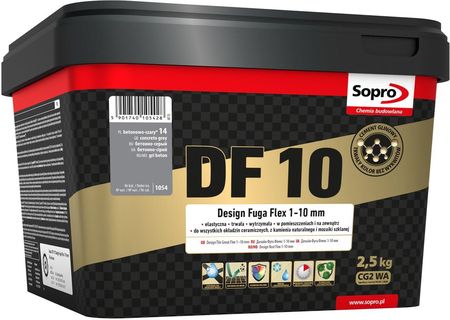 Sopro DF 10 1-10mm betonowo-szary 14 2,5kg