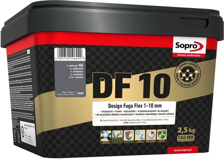 Sopro DF 10 1-10mm antracyt 66 2,5kg
