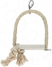 Kerbl Sizalowa huśtawka dla ptaków - Rozmiar S: dł. x szer.: 18 x 14 cm, drążek Ø 22 mm