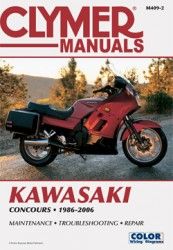 Clymer Manuals Kawasaki zG1000 Concours 1986-2006