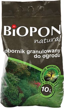 Biopon Natural Obornik Granulowany Do Ogrodu 10l