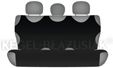 Kegel-Błażusiak Pokrowiec Koszulki bawełniane na tylną kanapę (czarny) (5-1097-253-4010)