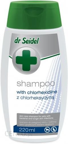  Dr Seidel šampūnas šunims su chlorheksidinu 220ml