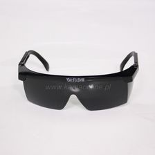 Zdjęcie HIT-CORONA Okulary ochronne czarne (C0000) - Przysucha